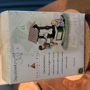 NIB Department 56 "I'm Wishing" Seasons Bay Series